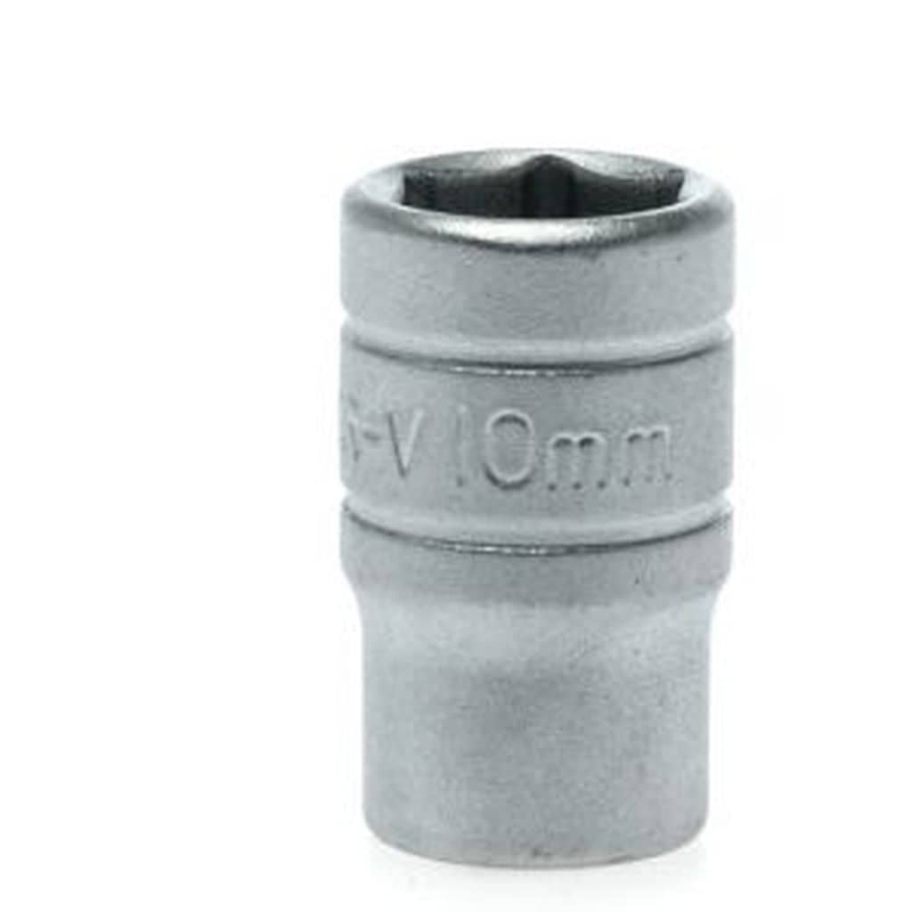 Teng M140510c 6pt Regular Socket 10mm 1/4 Square Drive
