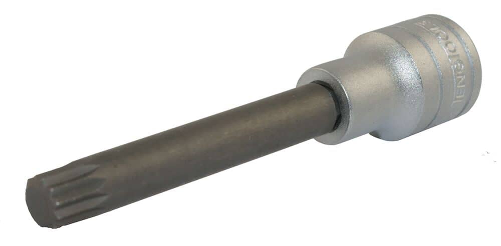 TengTools - 1/2inch Long XZN/Triple Square Bit Socket 09 - M122809-C