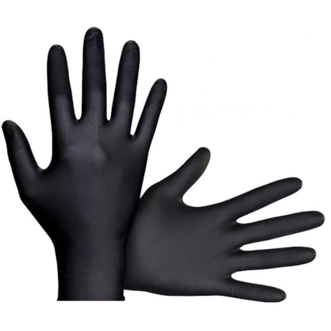 I-Tuff Glove - Impushana Elahlwayo Yamahhala Ye-Nitrile - Iphakethe lamagilavu ayishumi / amapheya angu-5