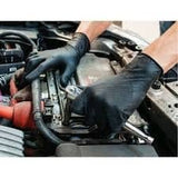 I-Tuff Glove - Impushana Elahlwayo Yamahhala Ye-Nitrile - Iphakethe lamagilavu ayishumi / amapheya angu-5