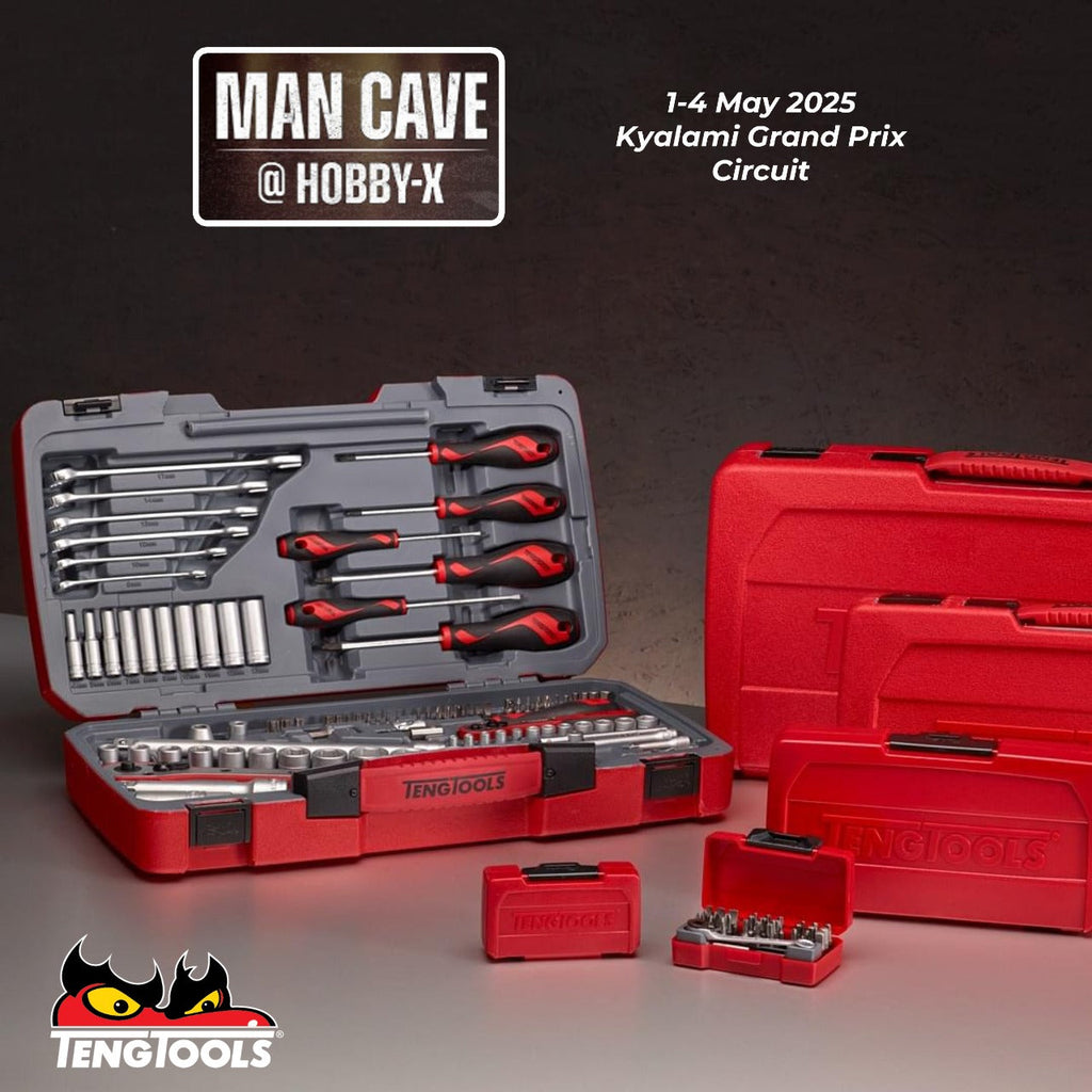 Visit TengTools inside the MAN CAVE at Hobby-X 2025