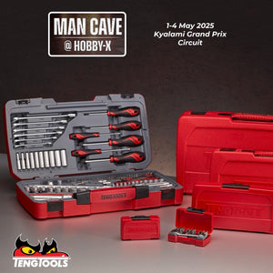 Visit TengTools inside the MAN CAVE at Hobby-X 2025