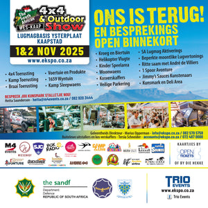 SA 4X4 & OUTDOOR SHOW WESTERN CAPE : SANDF YSTERPLAAT : 1 & 2 NOVEMBER 2025