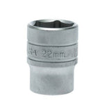 1/2inch Drive 6 Point Socket 22mm