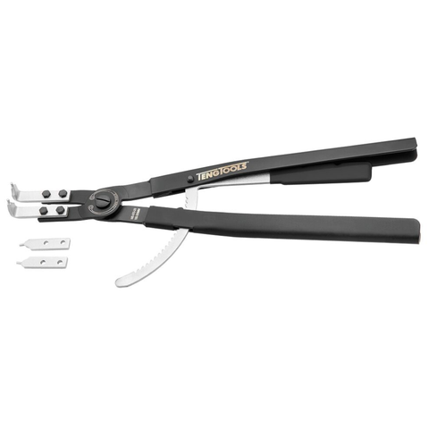 TengTools - 20inch Straight/bent inner ratcheting circlip plier - MB470-20