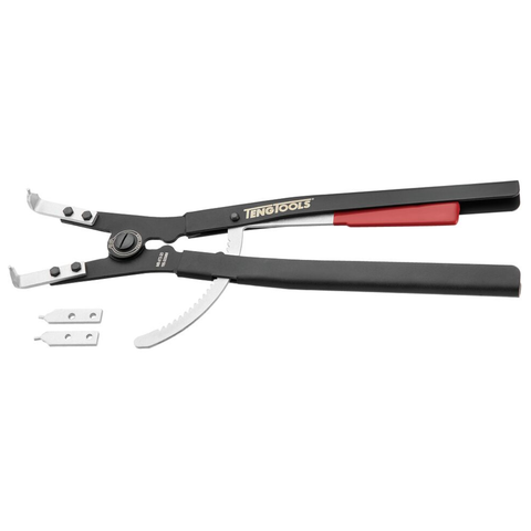 TengTools - 20inch Straight/bent outer ratcheting circlip plier  - MB472-20