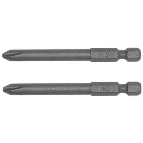 2PC 1/4inch Hex Drive PH2 Philips Bit 70MM | Teng Tools South Africa