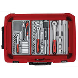 100PC Portable Tool Kit with Engineer Hammer