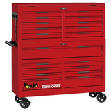 TengTools - 53inch PRO35™ Monster stack FOAM tool kit 1133 pieces red - TKS53R1133F