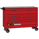 TengTools - 53inch PRO35™ roller cabinet tool kit 615 pieces red - TKW53R615T