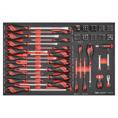 TengTools - Mixed driver and bits set FOAM4X4 115 pieces - TTEMD115N