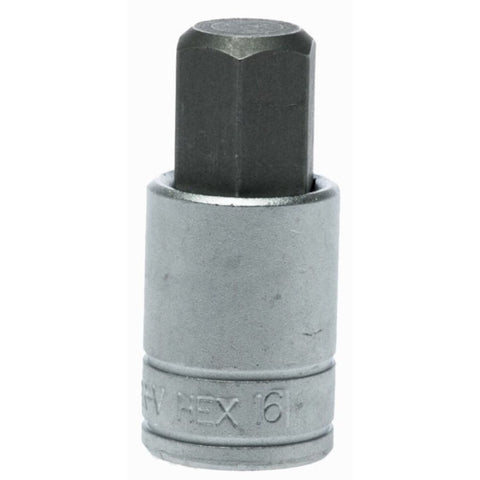 TengTools - 1/2inch Hex Bit Socket Metric 16mm - M121516-C