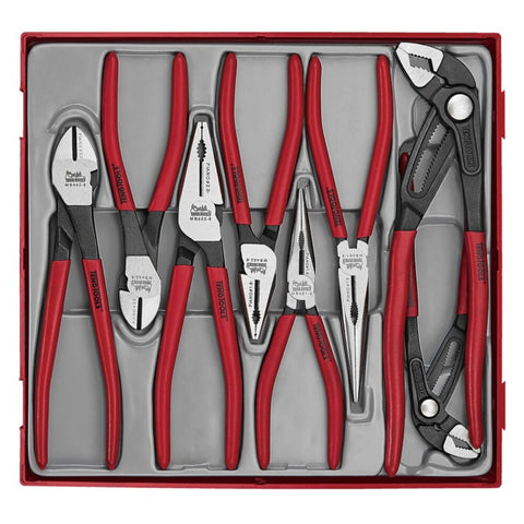 TengTools - Plier Set Vinyl Grip Q TT2 8 Pieces - TTD441Q