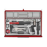 TengTools - 26inch PRO35™ roller cabinet tool kit 516 pieces red - TKW26R516T