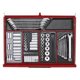 TengTools - 53inch PRO35™ roller cabinet tool kit 615 pieces red - TKW53R615T