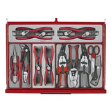 TengTools - 53inch PRO35™ roller cabinet tool kit 615 pieces red - TKW53R615T