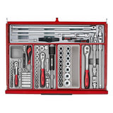 TengTools - 53inch PRO35™ roller cabinet tool kit 615 pieces red - TKW53R615T