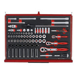 TengTools - 26inch PRO35™ roller cabinet FOAM tool kit 335 pieces red - TKW26R335F