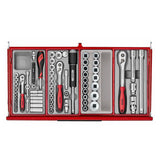 TengTools - 26inch PRO35™ tool chest tool kit 137 pieces red - TKT26R137T