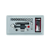 TengTools - 11inch PRO35™ tool chest tool kit 36 pieces red - TKT11R36