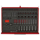 TengTools - 53inch PRO35™ Monster stack FOAM tool kit 1133 pieces red - TKS53R1133F