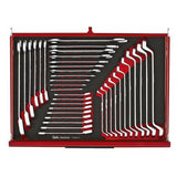 TengTools - 53inch PRO35™ Monster stack FOAM tool kit 1133 pieces red - TKS53R1133F