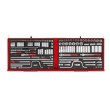 TengTools - 53inch PRO35™ Monster stack FOAM tool kit 1133 pieces red - TKS53R1133F