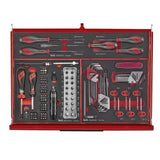 TengTools - 53inch PRO35™ Monster stack FOAM tool kit 1133 pieces red - TKS53R1133F