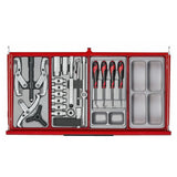 TengTools - 26inch PRO35™ stack tool kit 753 pieces red - TKS26R753T