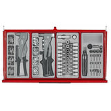 TengTools - 26inch PRO35™ stack tool kit 753 pieces red - TKS26R753T