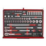 TengTools - 26inch PRO35™ stack FOAM tool kit 702 pieces red - TKS26R702F