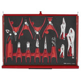TengTools - 26inch PRO35™ stack FOAM tool kit 702 pieces red - TKS26R702F