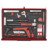 TengTools - 26inch PRO35™ stack FOAM tool kit 702 pieces red - TKS26R702F