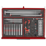 TengTools - 26inch PRO35™ stack FOAM tool kit 418 pieces red - TKS26R418F