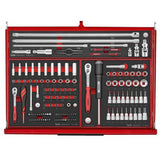 TengTools - 26inch PRO35™ stack FOAM tool kit 418 pieces red - TKS26R418F