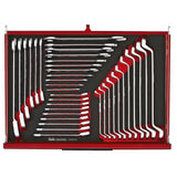 TengTools - 26inch PRO35™ stack FOAM tool kit 528 pieces red - TKS26R528F