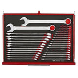 TengTools - 26inch PRO35™ stack FOAM tool kit 528 pieces red - TKS26R528F