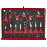 TengTools - 26inch PRO35™ stack FOAM tool kit 528 pieces red - TKS26R528F