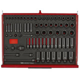 TengTools - 26inch PRO35™ stack FOAM tool kit 528 pieces red - TKS26R528F