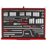 TengTools - 26inch PRO35™ stack FOAM tool kit 528 pieces red - TKS26R528F