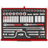 TengTools - 26inch PRO35™ stack FOAM tool kit 528 pieces red - TKS26R528F