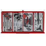 TengTools - 26inch PRO35™ stack tool kit 1034 pieces red - TKS26R1034T