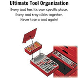 TengTools - 27” Classic tool chest 4 drawers red - TC704K