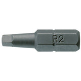 TengTools - 3PC 1/4inch ROB Bits 25mm ROB3 - ROB2500303