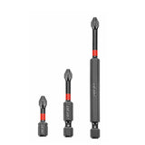 TengTools - 1Pc 1/4inch PZ Impact Bits 50mm PZ2 - PZP5000201