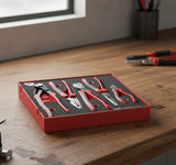 TengTools - Plier Set TPR Grip Q FOAM2 5 Pieces - TED441-TQ