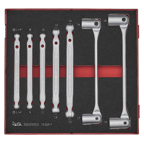 Double Flex Wrench Set in EVA Foam