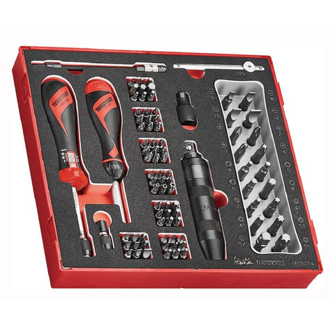 95PC Torque Screwdriver, Impact Driver & Bit Set in EVA