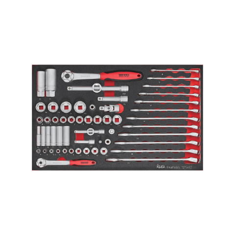 57PC Spanner & Socket Set in EVA Foam