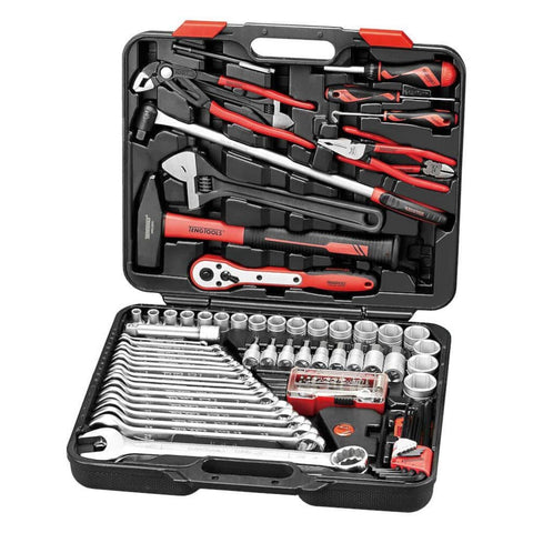 105PC Heavy Duty Tool Set with Engineers Hammer